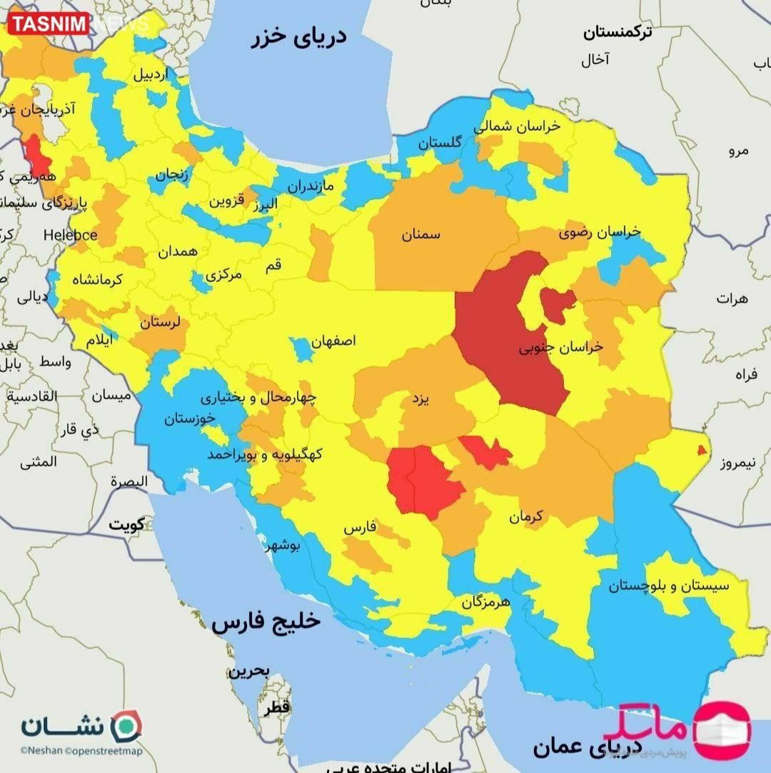 کرونا در مازندران سیر نزولی گرفت