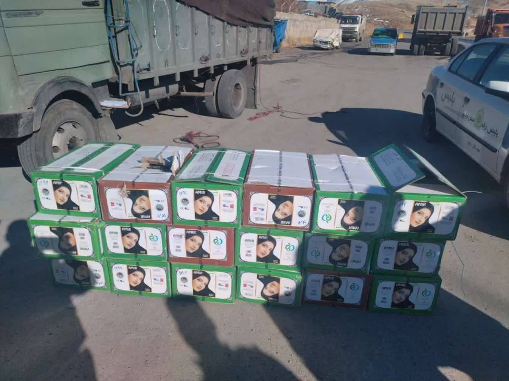 محموله ۱۱ میلیاردی حنای قاچاق در اردبیل توقیف شد