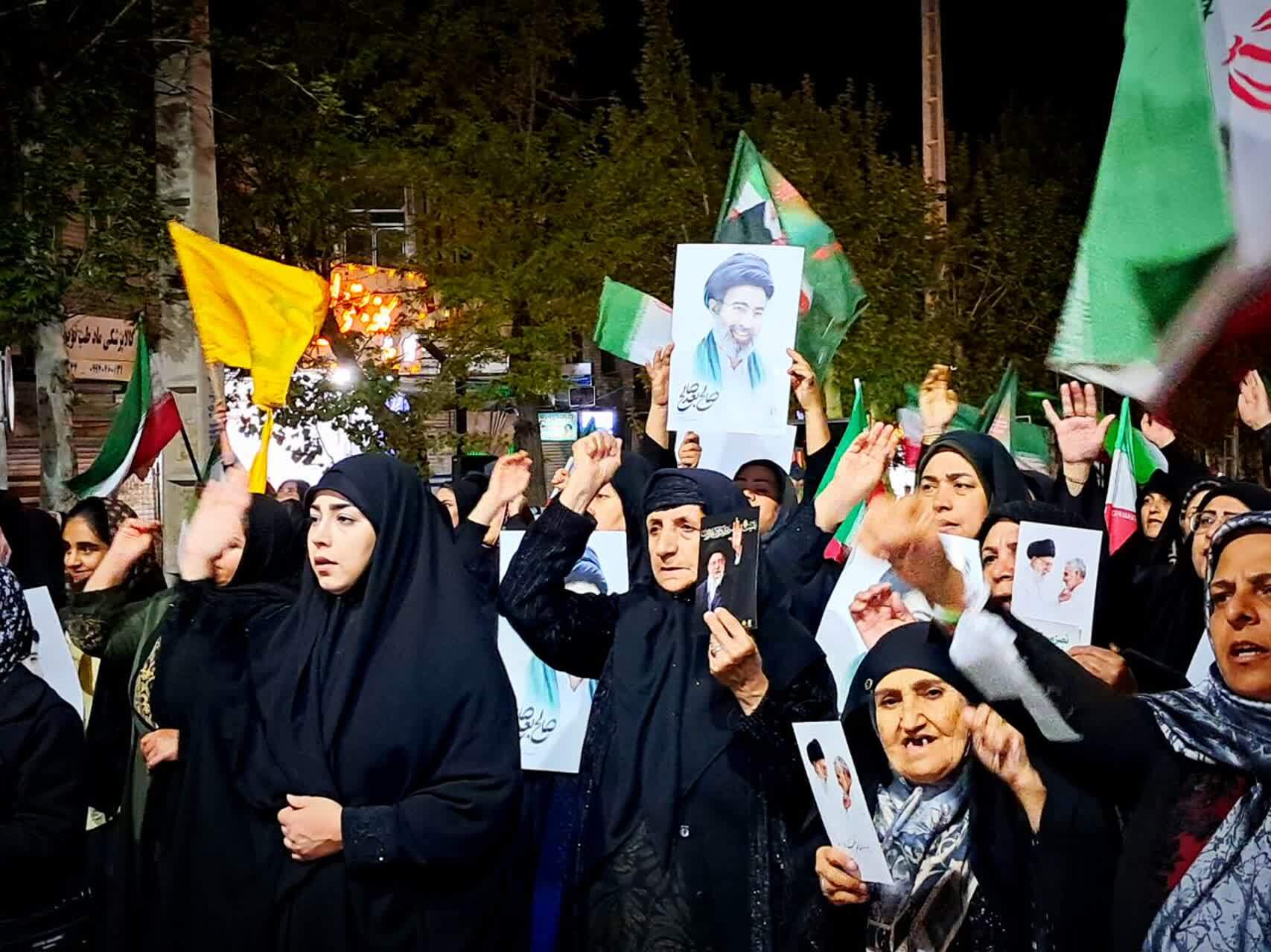 کرمانشاه صحنه طنین «نحنالمنتقمون» در شب شصت وهفتم + فیلم کرمانشاه صحنه طنین «نحنالمنتقمون» در شب شصت وهفتم + فیلم