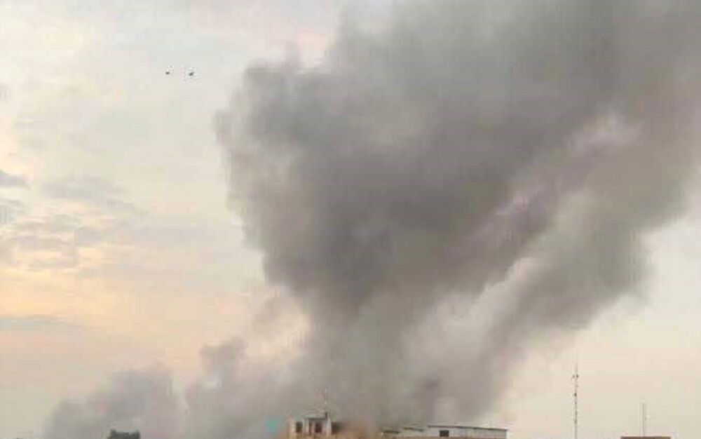 حمله دشمن به نقطهای در کبودرآهنگ حمله دشمن به نقطهای در کبودرآهنگ